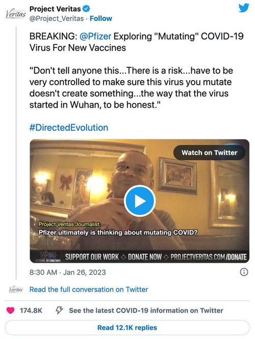 辉瑞高管爆料视频  第1张